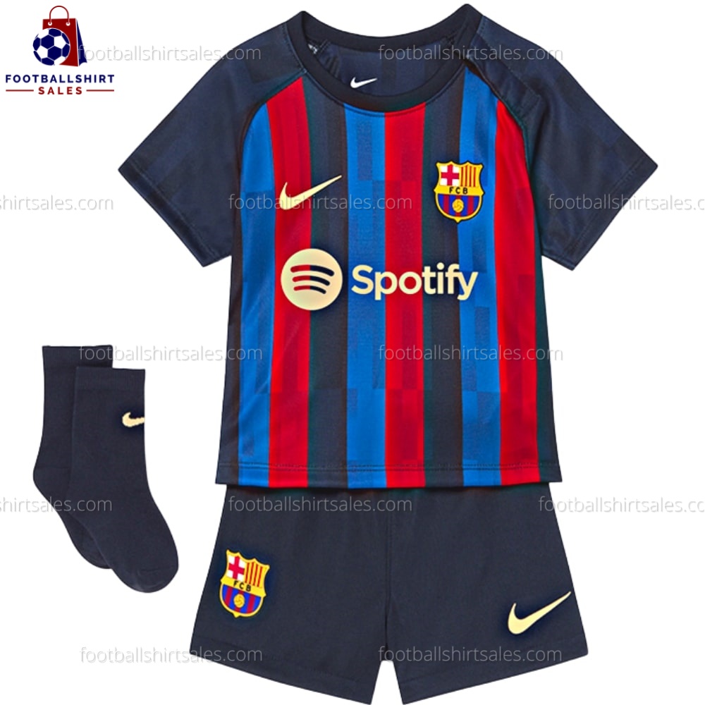 Barcelona Home Children 22/23 | Football Shirt Sales | £24.97 Only