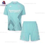 AS Monaco Goalkeeper Blue Children Football Shirt Sales 2022/23