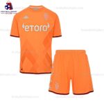 AS Monaco Goalkeeper Orange Children Football Shirt Sales 2022/23