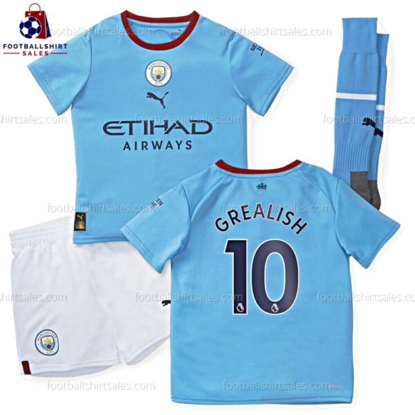 Grealish Man City Home Kids