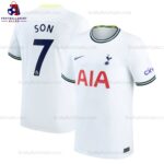 Tottenham Hotspur Home Adult Football Shirt Sales Son 7 Printed