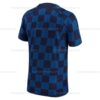 Croatia Pre-Match Adult World Cup Football Shirt Sales 2022 Back View