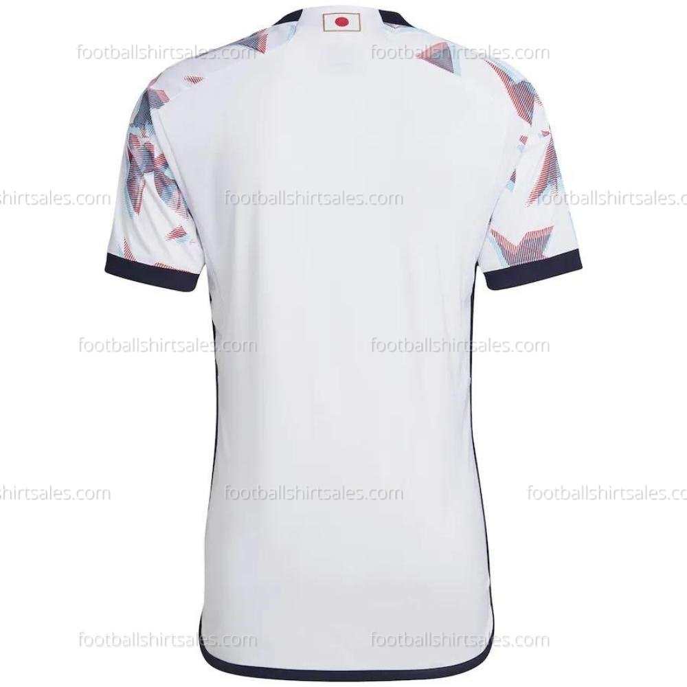 Japan Away Adult World Cup Football Shirt Sales 2022 Back View