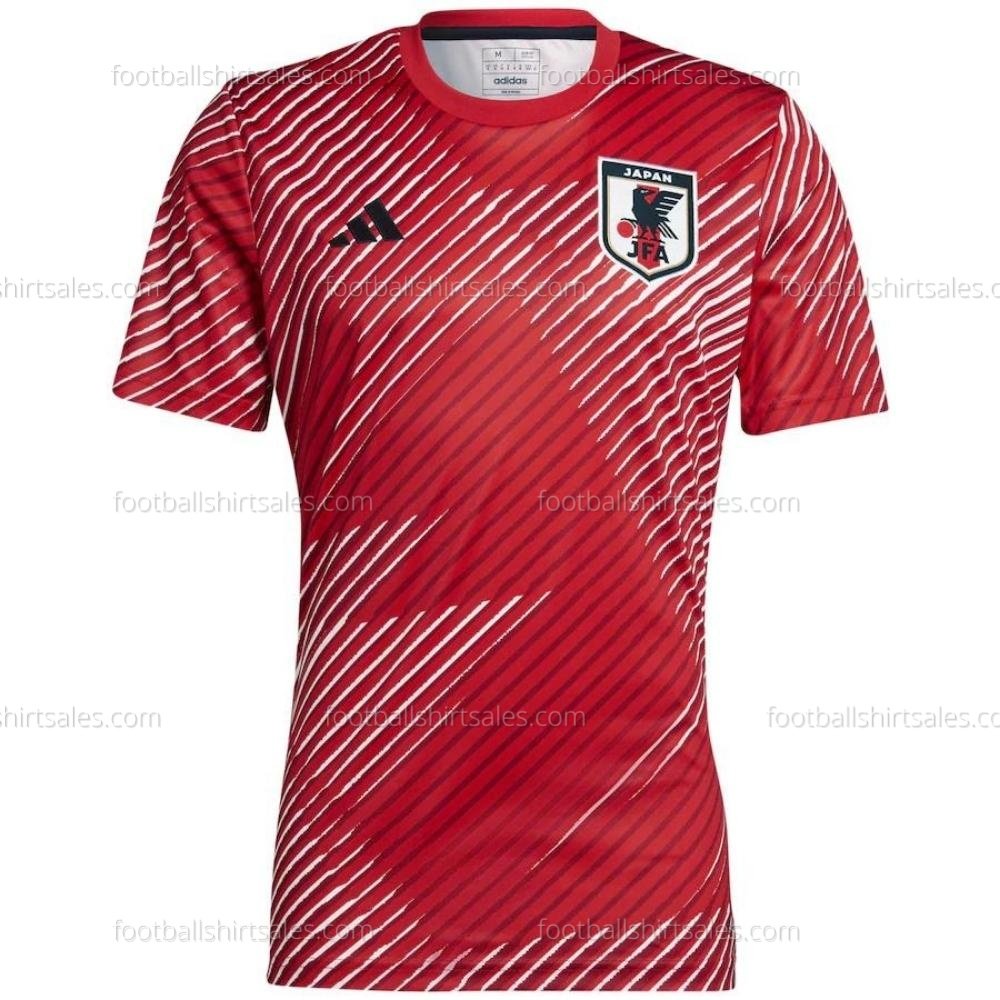 fss_japan-pre-match-shirt 1 Japan Pre-Match Adult World Cup Football Shirt Sales 2022 Front View