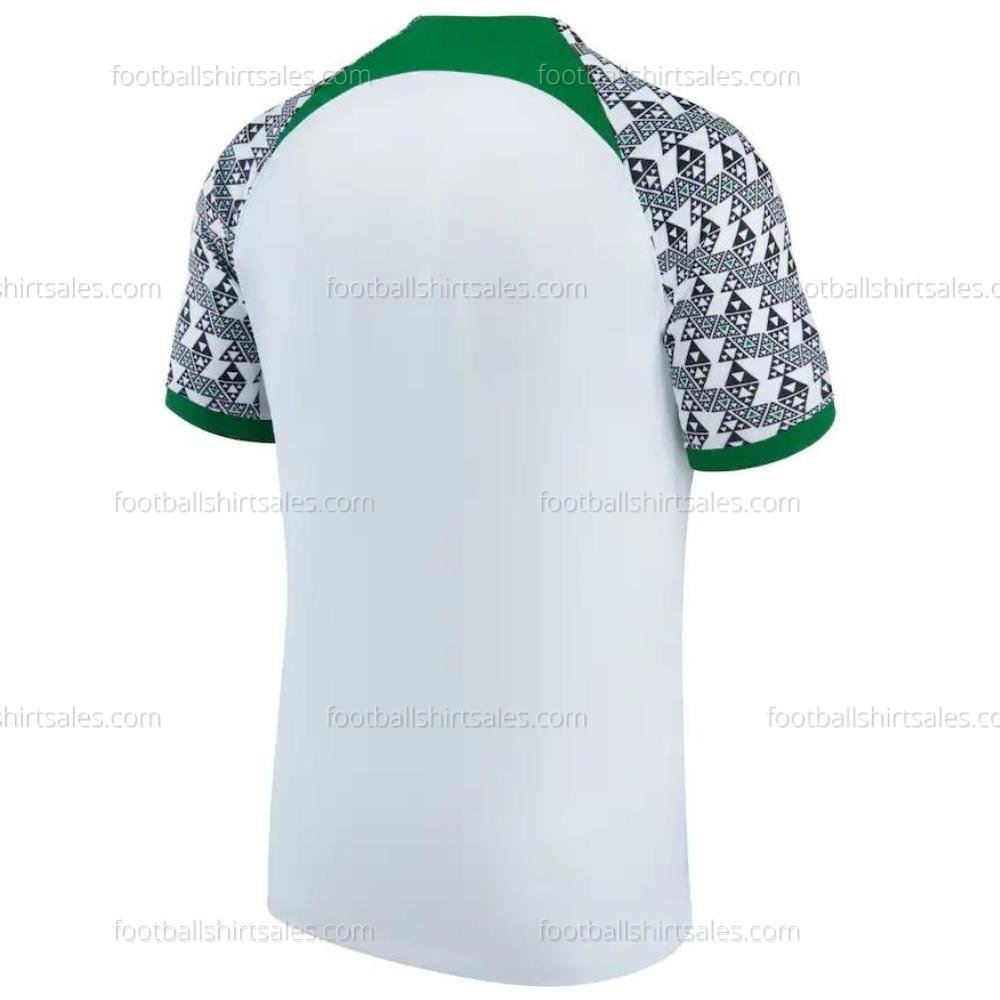 fss_nigeria-away-stadium-shirt-2022 2 Nigeria Away Stadium World Cup Football Shirt Sales 2022 Back View