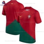 Portugal Home Stadium World Cup Football Shirt Sales 2022