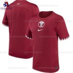 Qatar Home Stadium World Cup Football Shirt Sales 2022