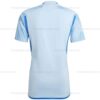 Spain Away Adult World Cup Football Shirt Sales 2022 Back View