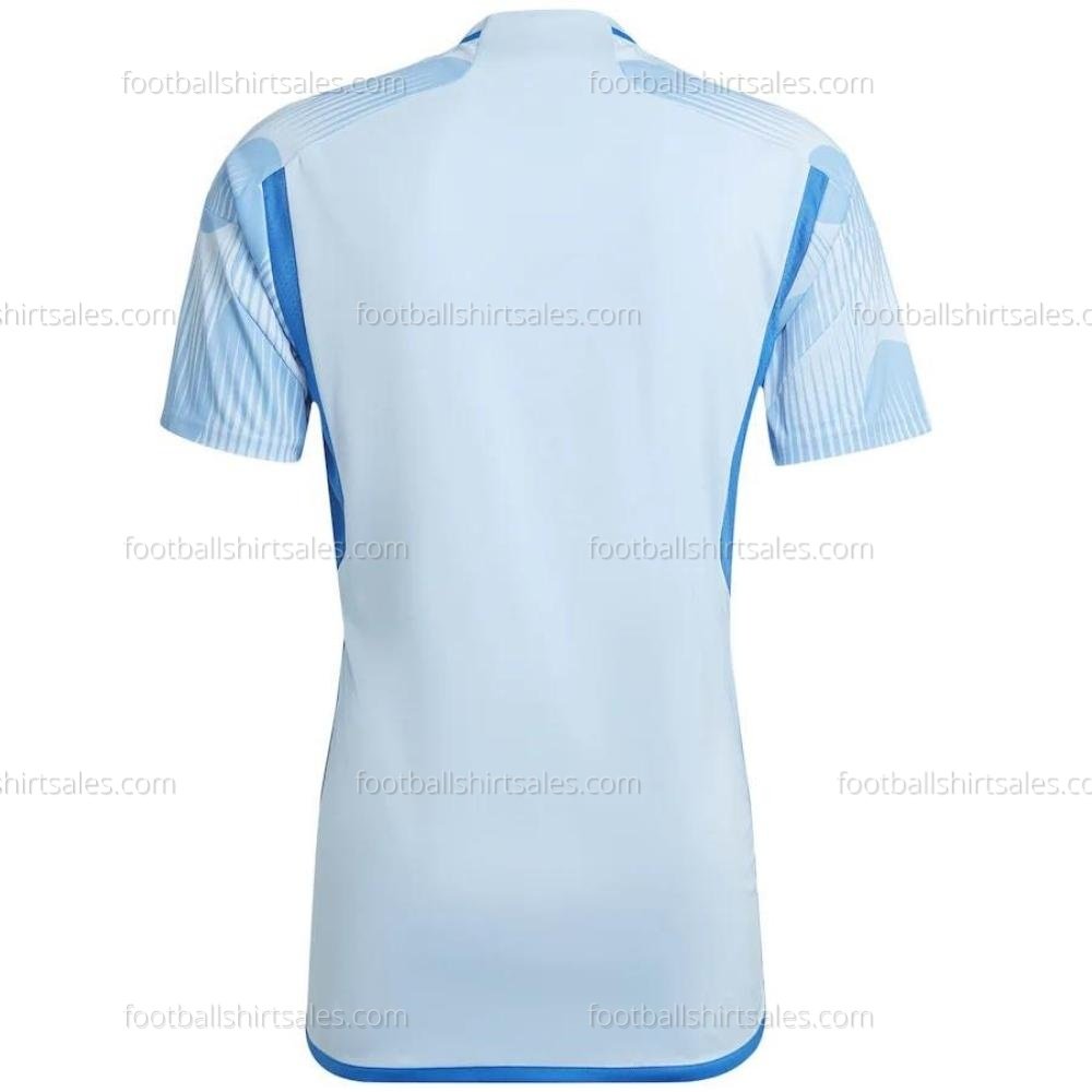 fss_spain-away-shirt 1 Spain Away Adult World Cup Football Shirt Sales 2022 Back View