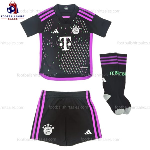 Bayern Munich Away 23/24 Kid Football Kit Sales