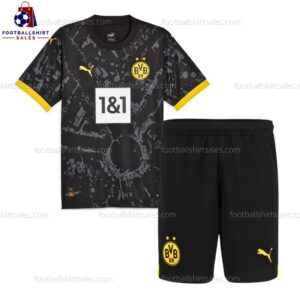 Dortmund Away 23/24 Kid Football Kit Sales