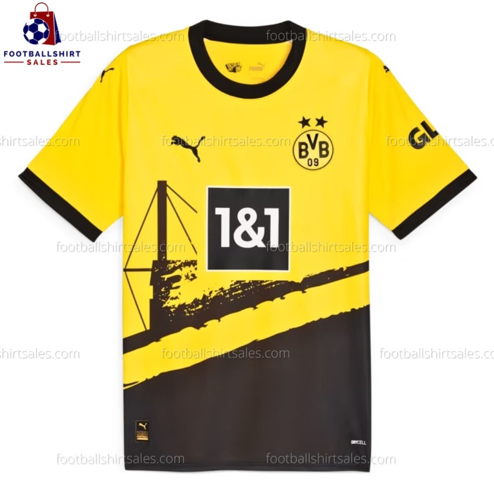 Dortmund Home 23/24 Men Football Shirt Sales