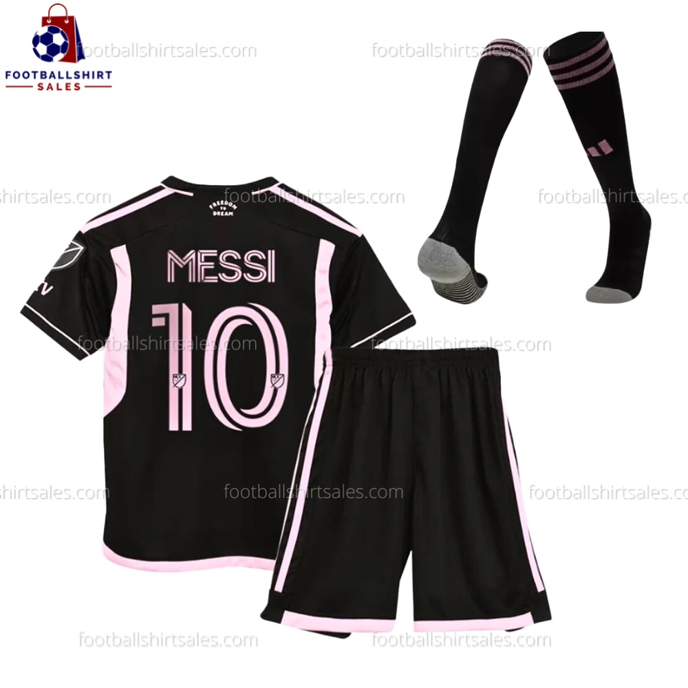 Inter Miami Messi 10 Away 23/24 Kid Football Kit Sales