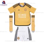 Leicester City Away 23/24 Kid Football Kit Sales