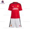 Man Utd Home 23/24 Kid Football Kit Sales