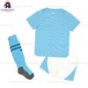 Man City Home 23/24 Kid Football Kit Sales