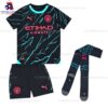 Man City Third 23/24 Kid Football Kit Sales