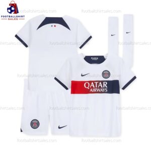 PSG Away 23/24 Kid Football Kit Sales