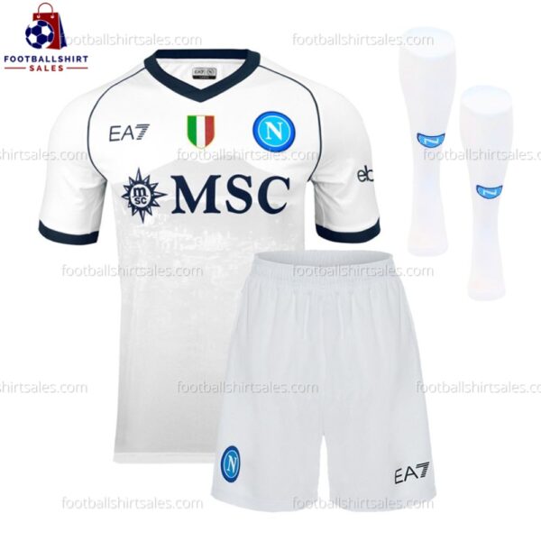 SSC Napoli Away 23/24 Kid Football Kit Sales
