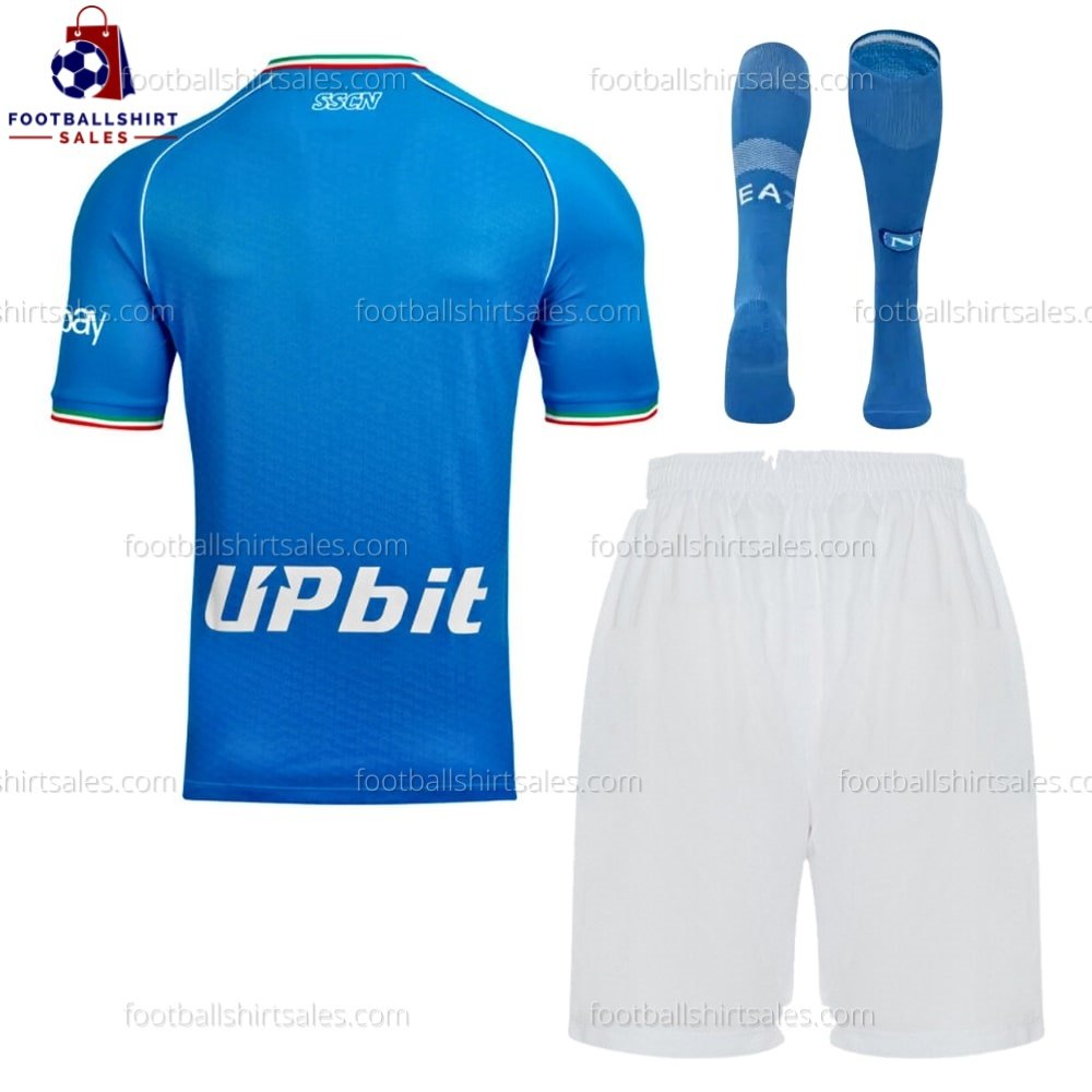 SSC Napoli Home 23/24 Kid Football Kit Sales