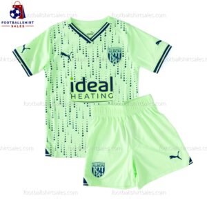 West Bromwich Away 23/24 Line Kid Football Kit Sales