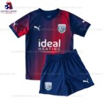 West Bromwich Away 23/24 Navy Kid Football Kit Sales