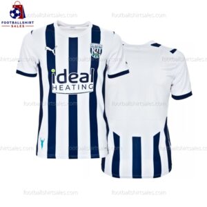 West Bromwich Home 23/24 Men Football Shirt Sales