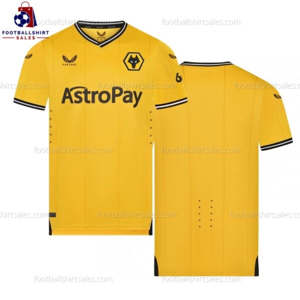 Wolves Home 23/24 Men Football Shirt Sales