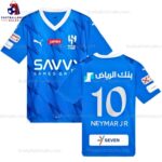 Al Hilal Neymar JR 10 Home 23/24 Men Football Shirt Sales