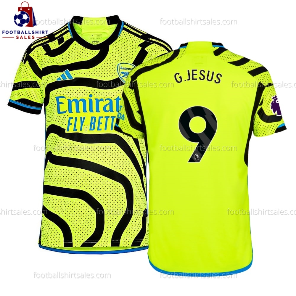 Arsenal G.Jesus 9 Away 23/24 Men Football Shirt Sales