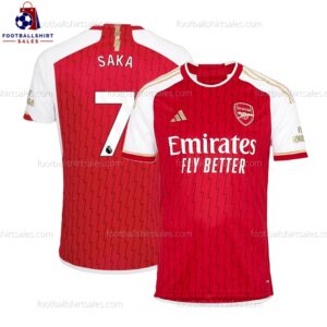 Arsenal Saka 7 Home 23/24 Men Football Shirt Sales