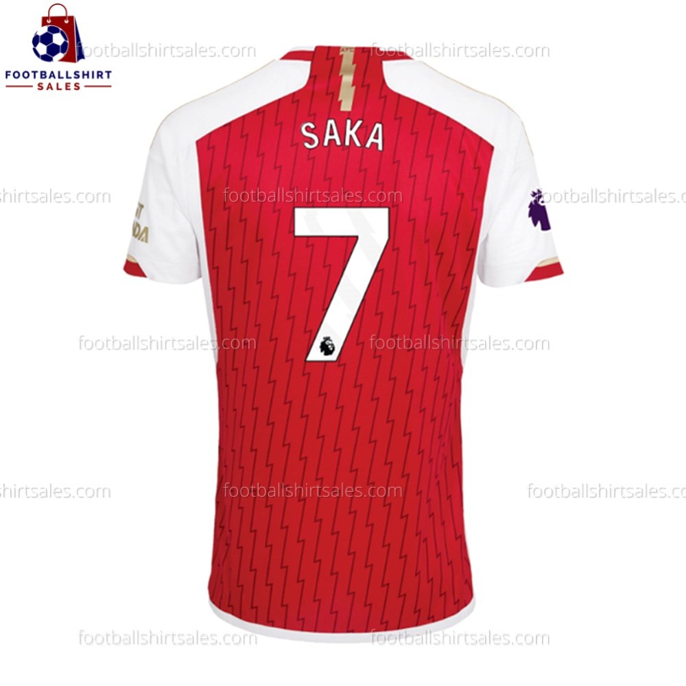 Arsenal Saka 7 Home 23/24 Men Football Shirt Sales