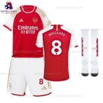 Arsenal Ødegaard 8 Home 23/24 Kid Football Kit Sales