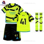 Arsenal Rice 41 Away 23/24 Kid Football Kit Sales