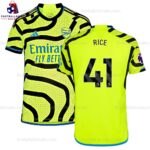 Arsenal Rice 41 Away 23/24 Men Football Shirt Sales