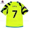 Arsenal Saka 7 Away 23/24 Kid Football Kit Sales