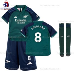 Arsenal Ødegaard 8 Third 23/24 Kid Football Kit Sales