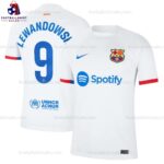 Barcelona Lewandowski 9 Away 23/24 Men Football Shirt Sales