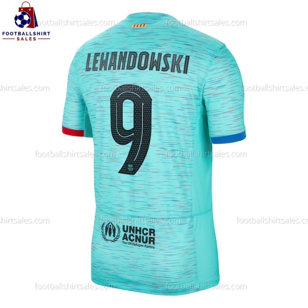 Barcelona Lewandowski 9 Third 23/24 Football Shirt Sales 1 Barcelona Lewandowski 9 Third 23/24 Football Shirt Sales