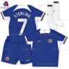 Chelsea Sterling 7 Home 23/24 Kid Football Kit Sales