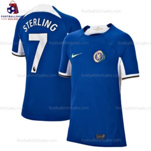 Chelsea Sterling 7 Home 23/24 Men Football Shirt Sales