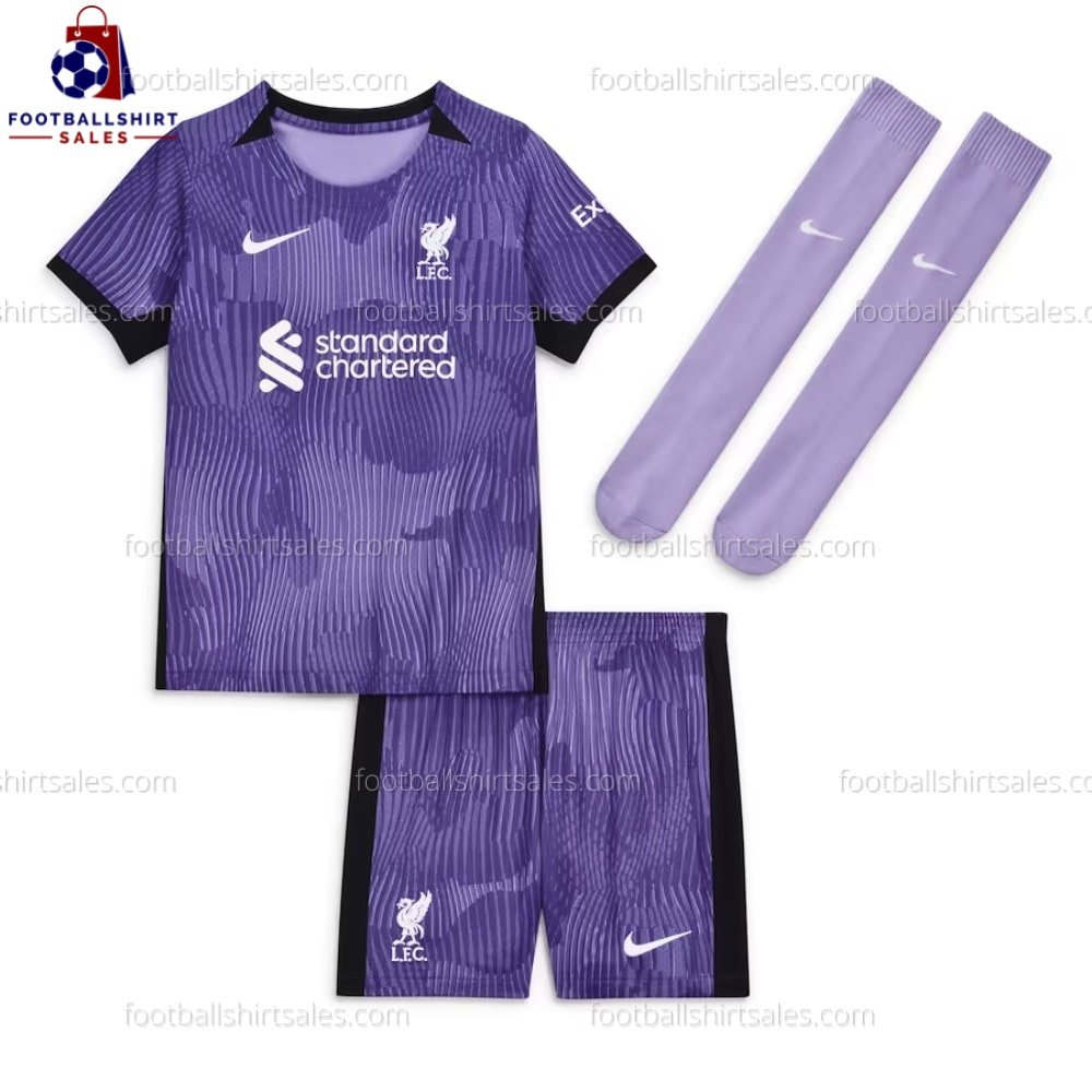 Liverpool Darwin 9 Third 23/24 Kid Football Kit Sales