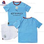 Manchester City Home Children Football Shirt Sales 2022/23