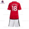 Man Utd Casemiro 18 Home 23/24 Kid Football Kit Sales