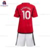 Man Utd Rashford 10 Home 23/24 Kid Football Kit Sales