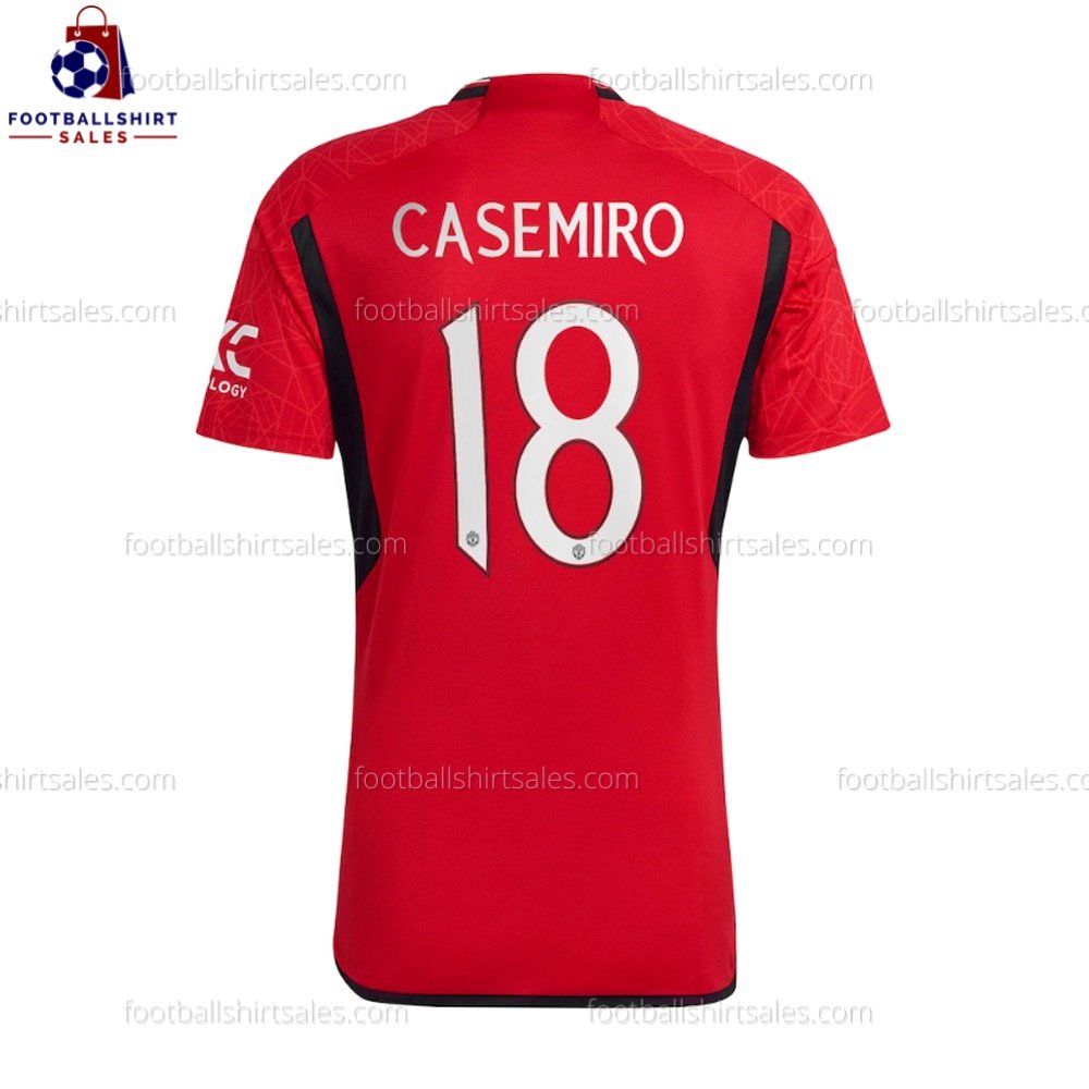 Man Utd Casemiro 18 Home 23/24 Men Football Shirt Sales