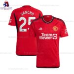 Manchester United Sancho 25 Home 23/24 Men Football Shirt Sales