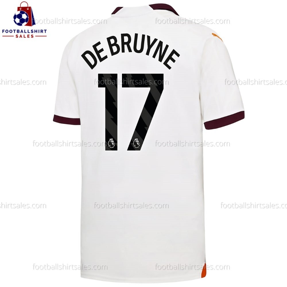 Man City De Bruyne 17 Away 23/24 Men Football Shirt Sales