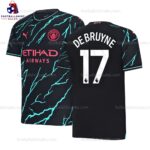 Manchester City De Bruyne 17 Third 23/24 Men Football Shirt Sales