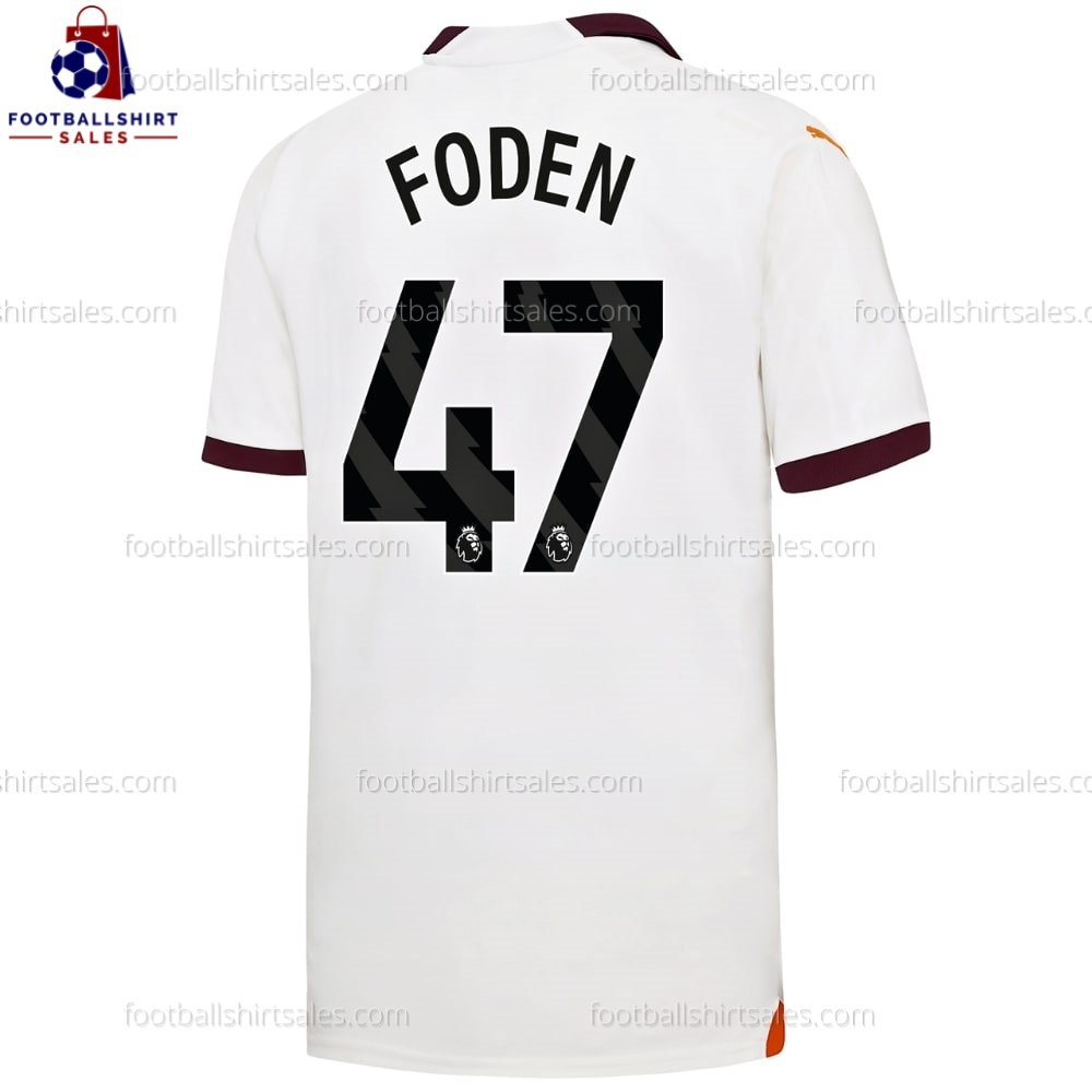 Man City Foden 47 Away 23/24 Men Football Shirt Sales